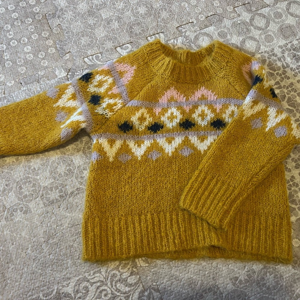 Yellow Toddler sweater